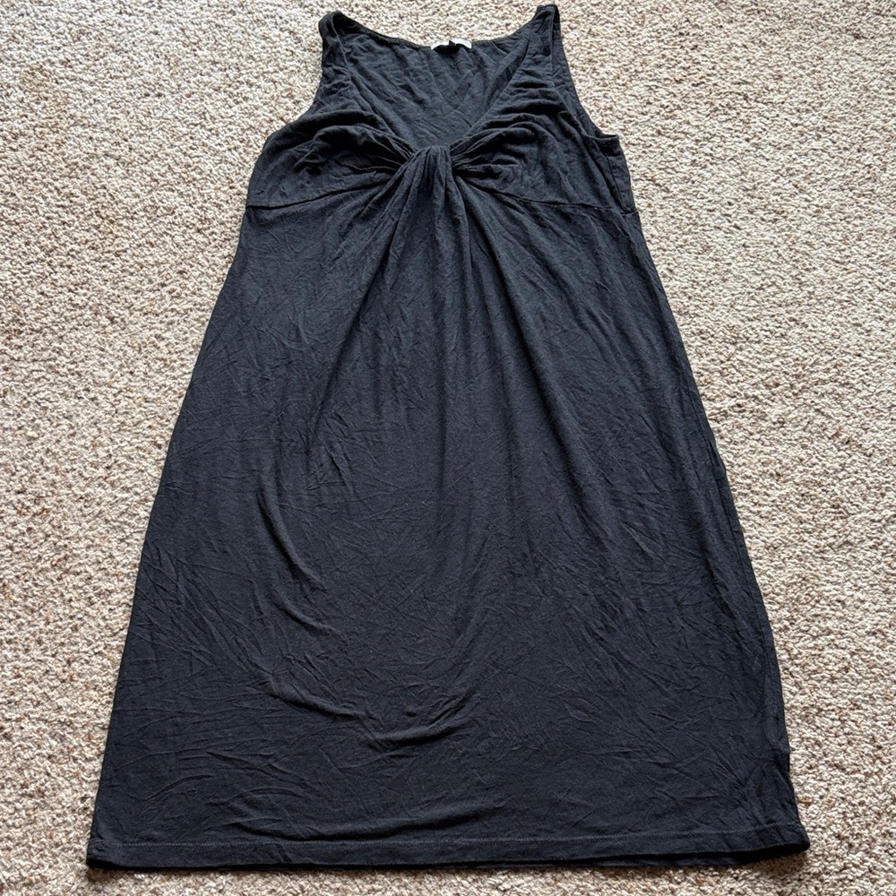 James Perse Black Sleeveless Dress size L ( JP 3)